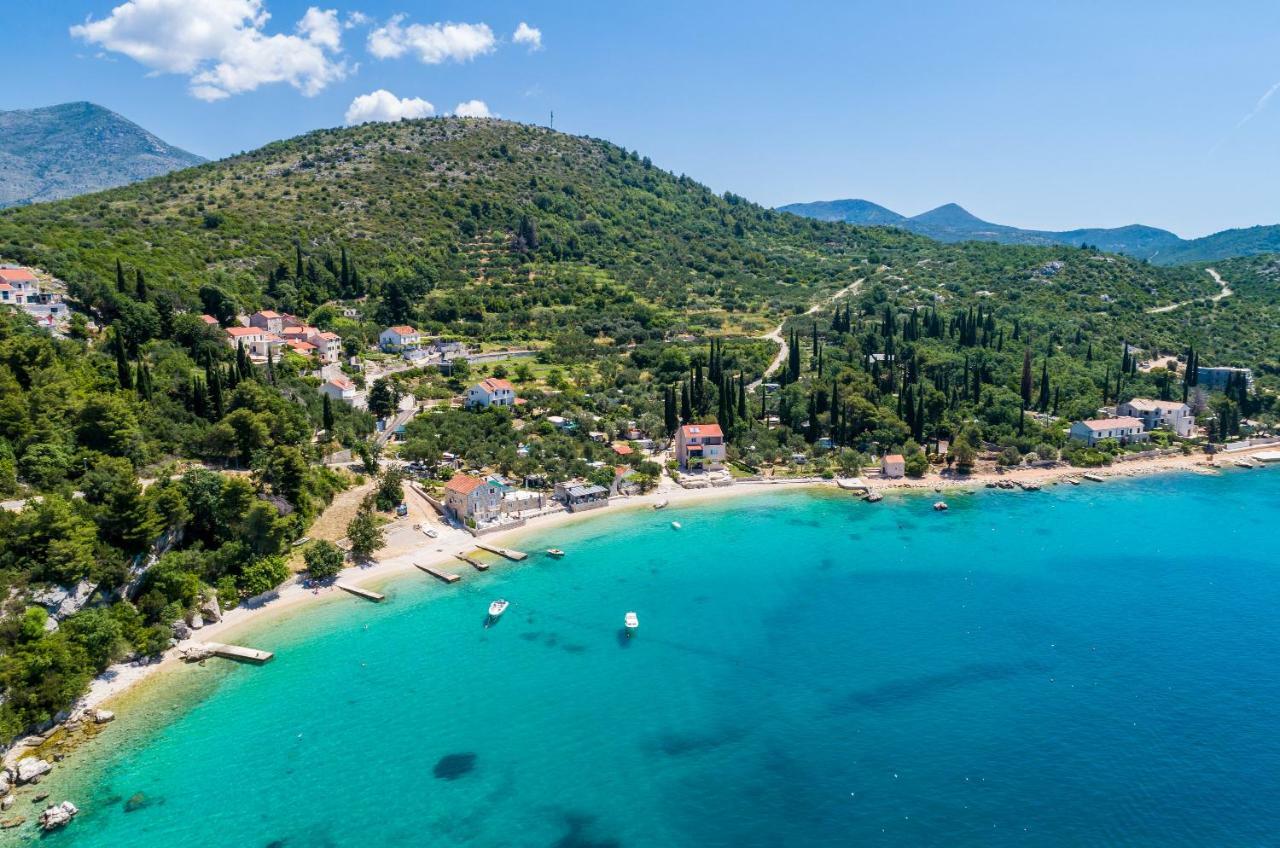 Apartments Cypress Sea Cove Slano Kültér fotó